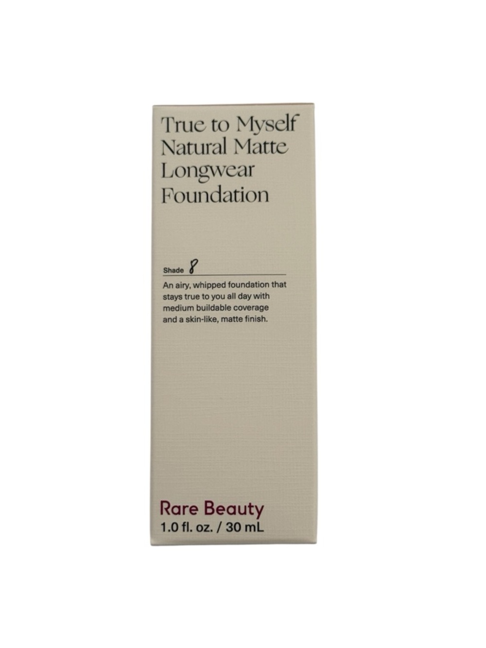 Rare Beauty True to Myself Natural Matte Longwear Foundation. BRAND NEW